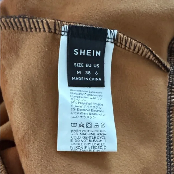 SHEIN brand pull on lined black pants Purchased - Picture 5 of 5